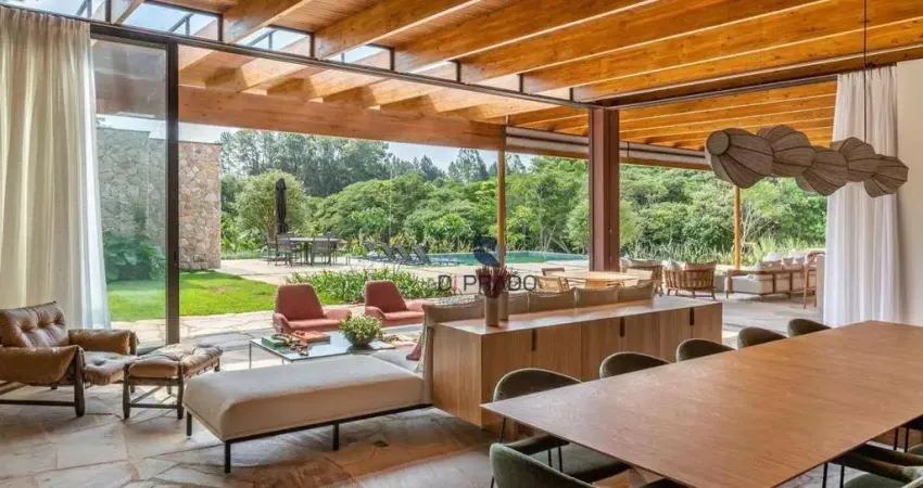 Casa com 5 dormitórios, 645 m² - venda por r$ 13.499.000,00 ou aluguel por r$ 66.759,00/mês - condomínio terras de são josé ii - itu/sp