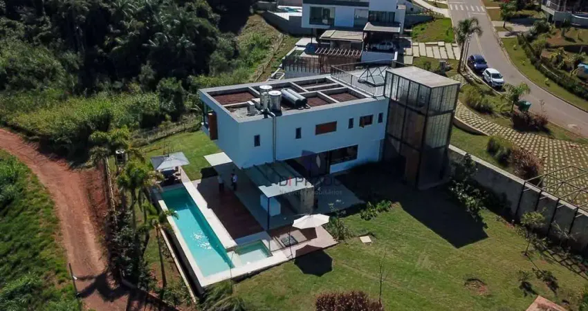 Casa à venda com vista para o lago no fazenda serrazul - itupeva/sp