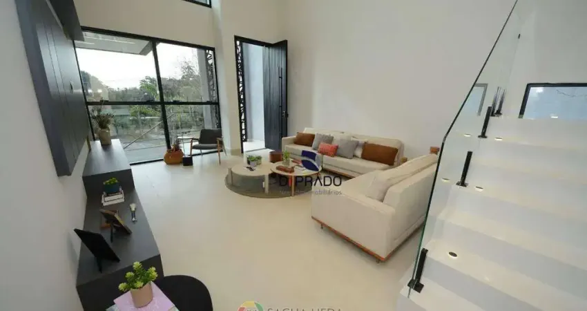 Sobrado de alto padrão com piscina e energia solar no condomínio terra magna – indaiatuba