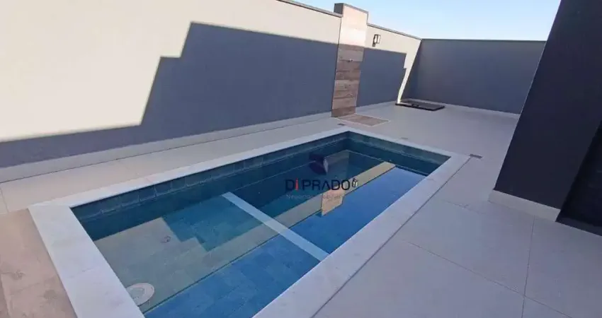 Linda casa térrea á venda no condomínio gran reserve em indaiatuba-sp!