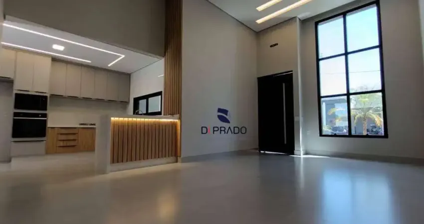 Casa em condomínio fechado com 3 quartos à venda na Rua Haroldo Lesler Krahembuhl, 200, Loteamento Park Gran Reserve, Indaiatuba