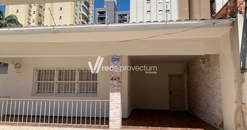 Casa comercial à venda na Rua Barata Ribeiro, 447, Vila Itapura, Campinas