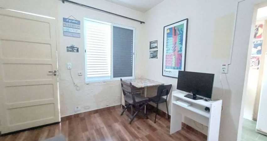 Kitnet à venda em Praia Grande, Canto do Forte, com 1 quarto, 27m²