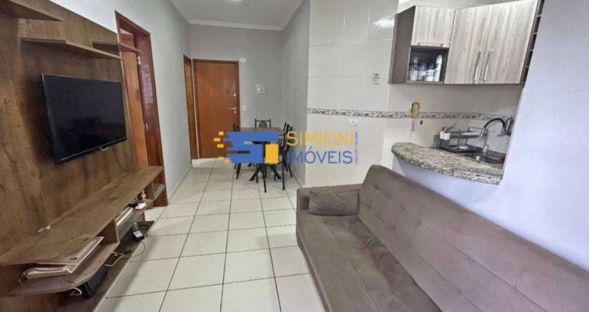Apartamento à venda em Praia Grande, Boqueirão, com 1 quarto, 40m²