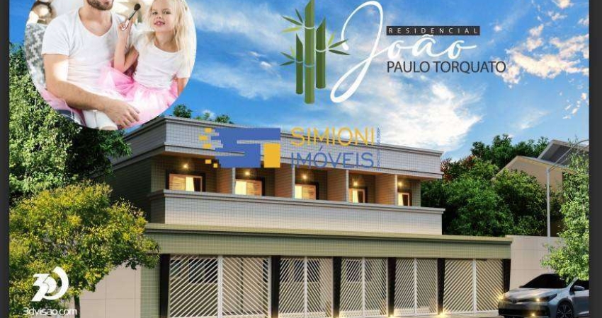 Casa de condomínio à venda em Praia Grande, Jardim Quietude, com 2 quartos, 62,2m²