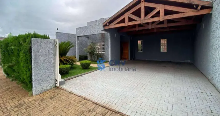 Casa para alugar, 179 m² por r$ 4.500,00/mês - champagnat - londrina/pr