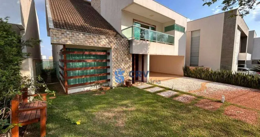 Casa com 4 dormitórios à venda, 320 m² por r$ 3.300.000,00 - gleba palhano - londrina/pr