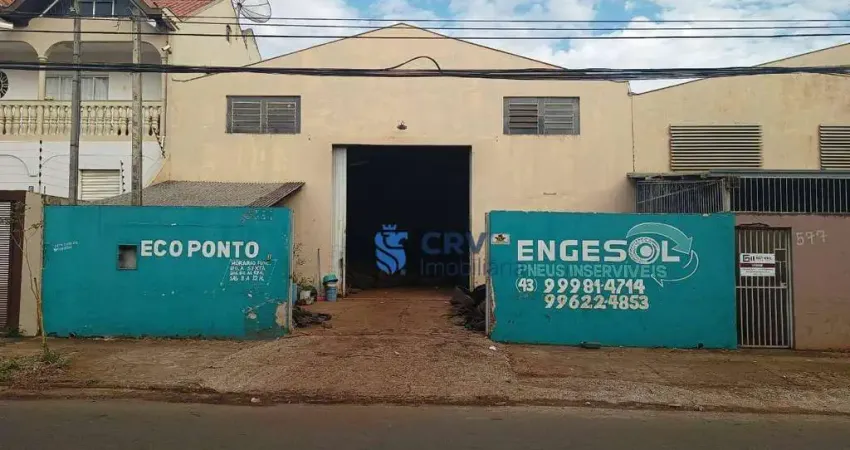 Barracão, 720 m² - venda e locação  por R$ 1.700.000 ou aluguel por R$ 7.500/mês - Waldemar Hauer - Londrina/PR