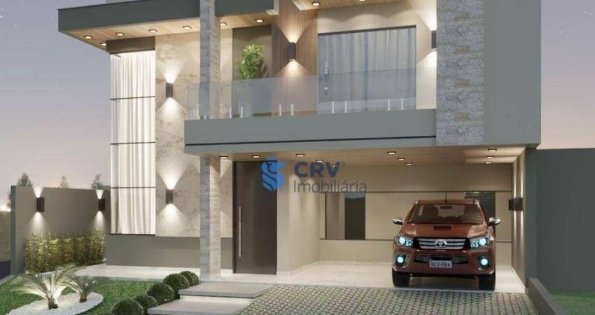 Sobrado à venda, 206 m² por R$ 1.600.000,00 - Parque Tauá - Cond. Tangará - Londrina/PR