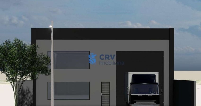 Barracão, 530 m² - venda por R$ 2.600.000,00 ou aluguel por R$ 12.428,00/mês - Clóvies Beviláqua - Londrina/PR