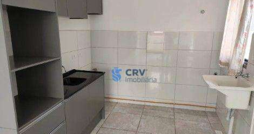 Apartamento para alugar, 43 m² por R$ 1.350,00/mês - Conjunto Semiramis Barros Braga - Londrina/PR