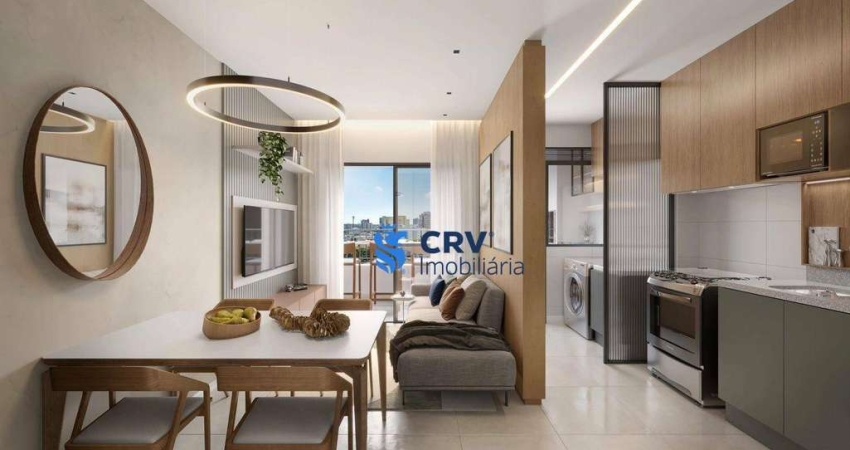 Apartamento com 2 dormitórios à venda, 56 m² por R$ 498.000,00 - Aurora - Londrina/PR