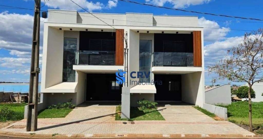 Sobrado com 3 dormitórios à venda, 129 m² por R$ 830.000,00 - Loteamento Morada das Flores - Cambé/PR