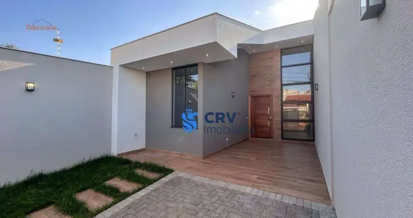 Casa com 3 dormitórios à venda, 137 m² por R$ 890.000,00 - Jardim Burle Marx - Londrina/PR