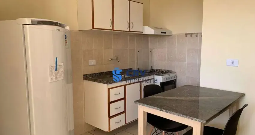 Kitnet para alugar, 25 m² por r$ 1.530,00/mês - alto da colina - londrina/pr