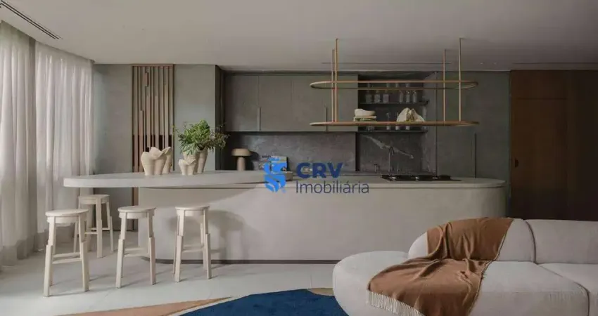 Apartamento com 2 dormitórios à venda, 122 m² por r$ 1.425.000,00 - gleba palhano - londrina/pr