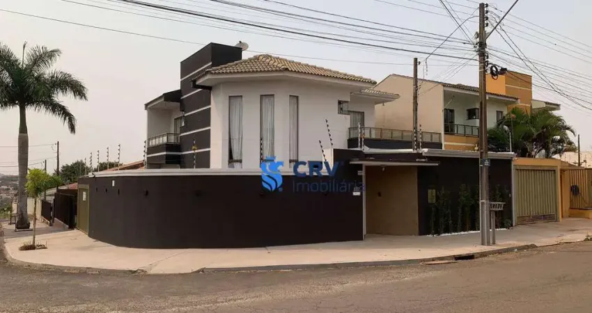 Casa com 3 dormitórios à venda, 220 m² por r$ 1.200.000,00 - jardim itália - cambé/pr