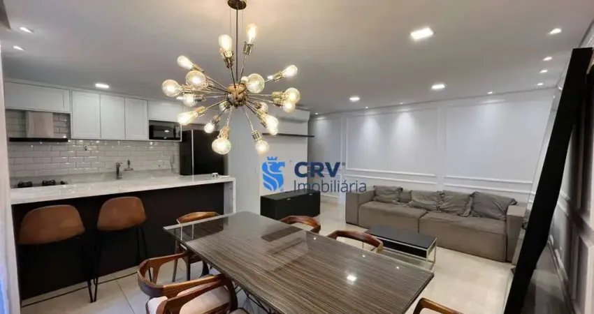 Apartamento com 2 dormitórios para alugar, 84 m² por r$ 5.450,00/mês - gleba fazenda palhano - londrina/pr