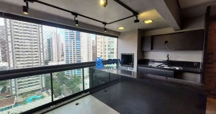 Apartamento com 3 dormitórios para alugar, 99 m² por r$ 5.000,00/mês - gleba palhano - londrina/pr