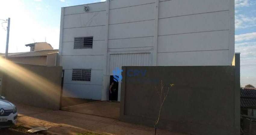 Barracão para alugar, 184 m² por R$ 4.200,00/mês - Jardim Vale Azul - Londrina/PR