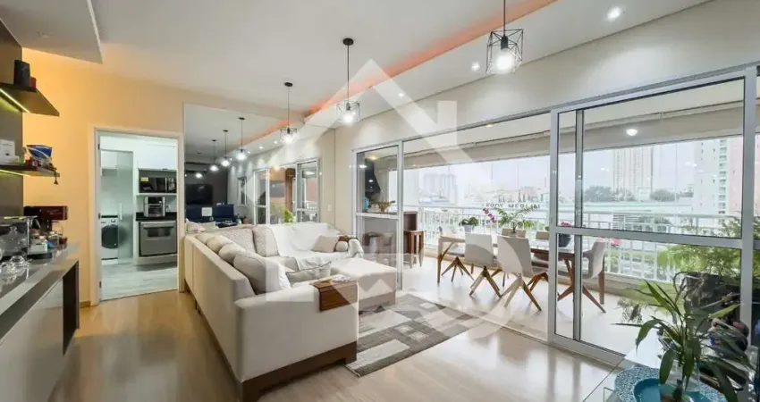 Imóvel exclusivo: apartamento clássico na chácara inglesa, são bernardo do campo-sp  3 quartos, 3 suítes, 2 salas, 4 banheiros, 2 vagas, 151m².