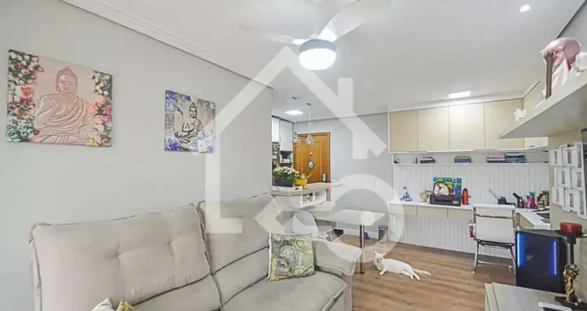 Apartamento à venda na vila lusitânia, são bernardo do campo-sp: 2 quartos, 1 suíte, 2 salas, 2 banheiros, 1 vaga, 71m² de área.