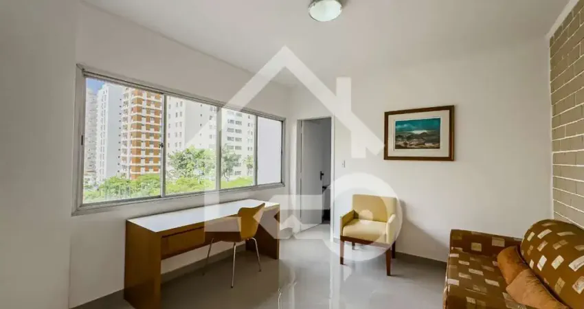 Apartamento para locação no centro de são bernardo do campo: 1 quarto, 1 suíte, 1 sala, 1 banheiro, 1 vaga de garagem.