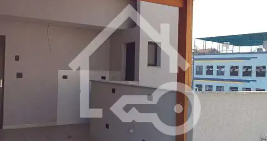 Apartamento cobertura à venda em santo andré - 2 quartos, 1 sala, 2 banheiros, 1 vaga - jardim teles de menezes - 80m².