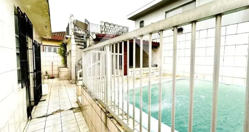 Imperdível oportunidade de compra: casa à venda em santos-sp, no bairro bom retiro, com 3 quartos, 2 salas, 2 banheiros, 4 vagas de garagem e 250,00 m².