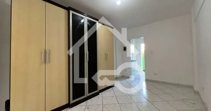 Apartamento para locação na Ponta da Praia em Santos-SP: 1 quarto, 1 cozinha 1 banheiro, garagem e 48m²!