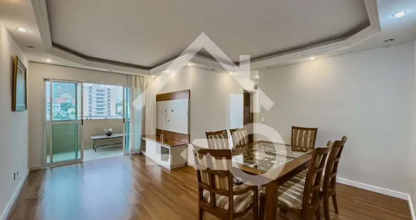 Apartamento mobiliado à venda no Centro de São Bernardo do Campo-SP, 3 quartos, 1 suíte, 107m² - Compre já alugado, oportunidade para investir!