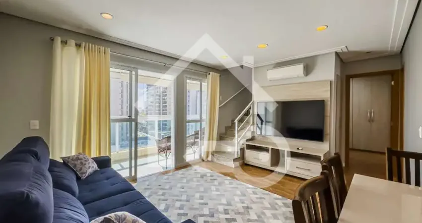 Cobertura Duplex à Venda em São Bernardo do Campo-SP, Jardim do Mar: 2 Quartos, 1 Suíte, 2 Salas, 3 Banheiros, 2 Vagas - 136m²