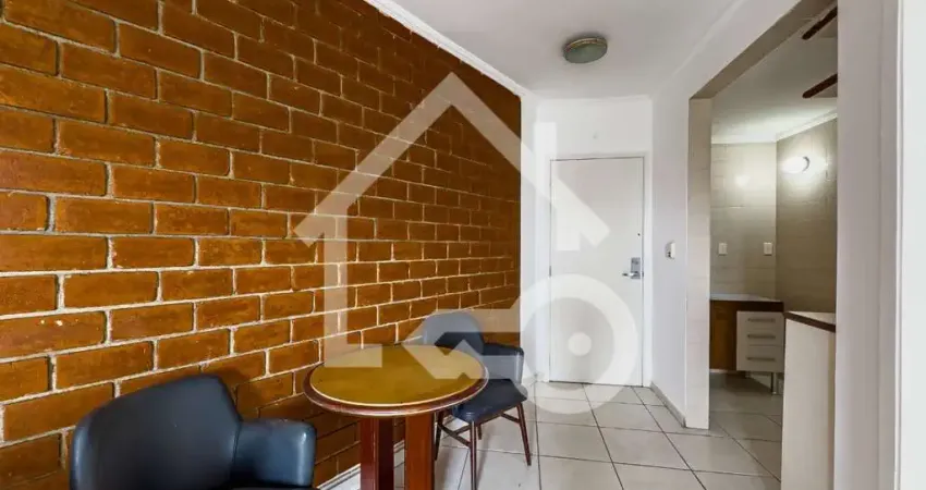 Imperdível apartamento para locação no Centro de São Bernardo do Campo-SP: 1 quarto, 1 suíte, 1 sala, 1 banheiro, 1 vaga de garagem, 35,00 m² de área.