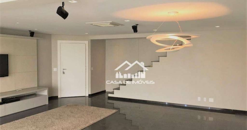 Apartamento duplex de alto padrão com varanda gourmet. 4 suítes. 4 vagas.