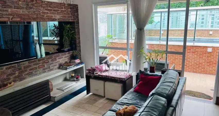 Vende cobertura com 239m², 3 suítes, piscina e espaço gourmet na Vila Andrade.