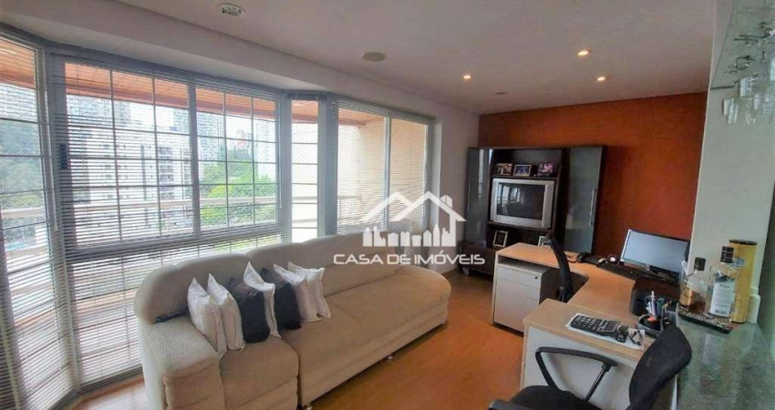 Vende apartamento compacto com 44m², 1 suíte e 1 vaga ao lado do Portal do Morumbi.