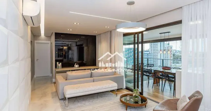 Vende apartamento em condomínio novo com100m², 2 suítes e varanda gourmet.