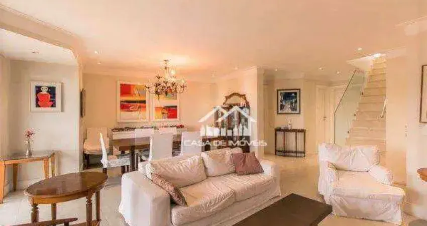 Vende cobertura duplex com 3 suítes, piscina e espaço gourmet no Morumbi.