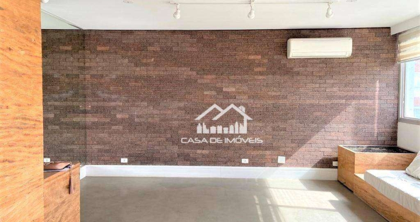 Apartamento à venda no Itaim, todo reformado, 2 suítes, 1 vaga