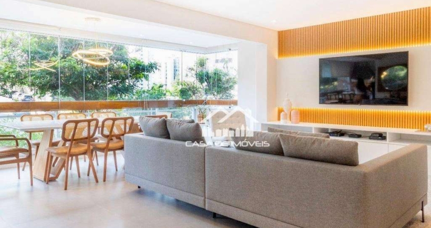 Apartamento para venda, impecável! 163m², 3 suítes, 3 vagas, na Vila Andrade.
