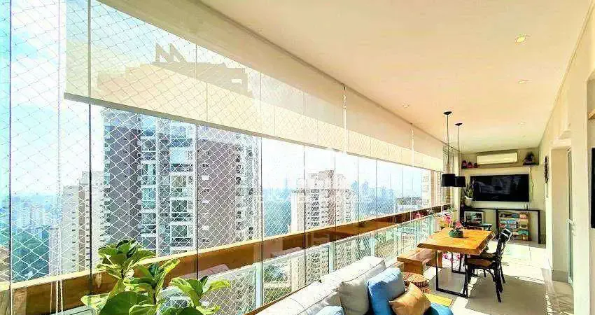 Vende linda cobertura com 4 suítes, piscina e espaço gourmet na Vila Andrade.