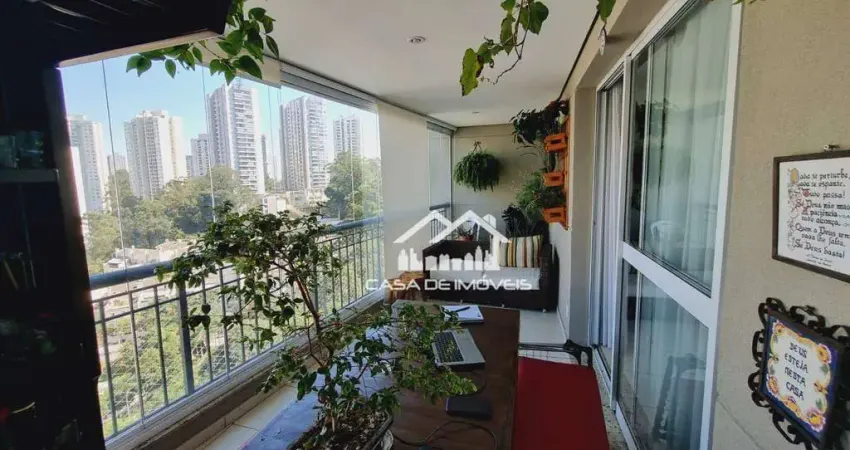 Vende excelente apartamento com 170m², varanda gourmet, 3 suítes e lazer clube na vila andrade.