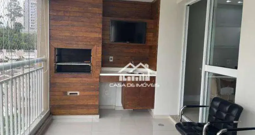 Vende apartamento de 107m² com 3 dormitórios sendo 1 suíte, 2 vagas e depósito, na Vila Andrade