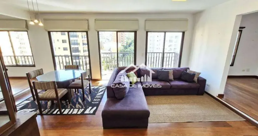 Vende apartamento com 155 m², 3 suítes e 3 vagas no Morumbi.