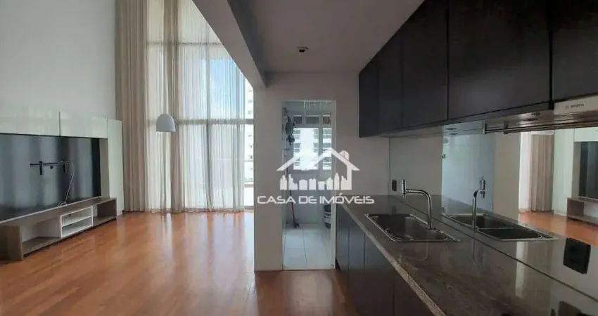 Aluga apartamento com 97m², pé direito duplo e  bosque privativo no Panamby