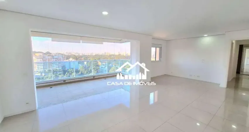 Vende ou aluga apartamento com 127m², 3 suítes, varanda com churrasqueira e lazer clube, no Panamby.