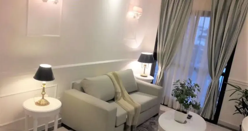 Aluga apartamento mobiliado com 1 dormitório, em Moema.