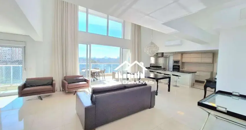 Aluga apartamento semi mobiliado, com 202m², no Panamby
