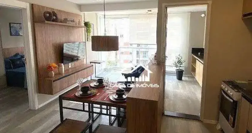 Vende apartamento de 38m², com 1 dormitório e 1 vaga, na Vila Andrade.
