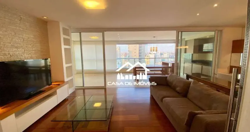 Aluga apartamento com 3 suítes, varanda gourmet, elevador privativo e lazer completo, no Campo Belo.